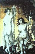 Hans Baldung Grien Sacred and Profane Love Spain oil painting reproduction